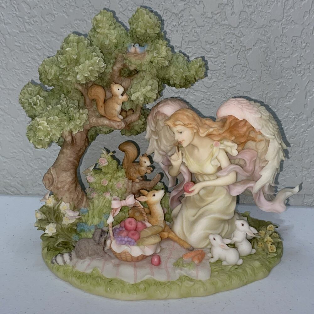 RARE Seraphim Classics A Summer's Day Angel Figurine 78212 Signed Limited 1/5000